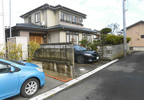 カーポート＆アルミフェンス工事ビフォー