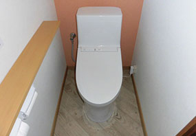 トイレリフォームアフター